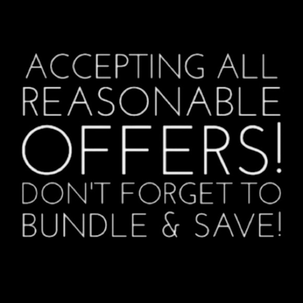 Bundle to save! Make me an offer!